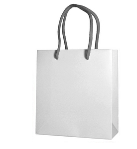 Coated bag White Akta Croatia